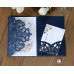 Thank You Card Wedding Card Design Laser Cut Holiday Greeting Card Rose Card
